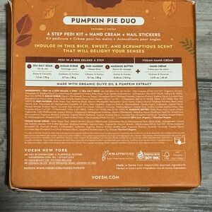 Voesh Pumpkin Pie Duo Set